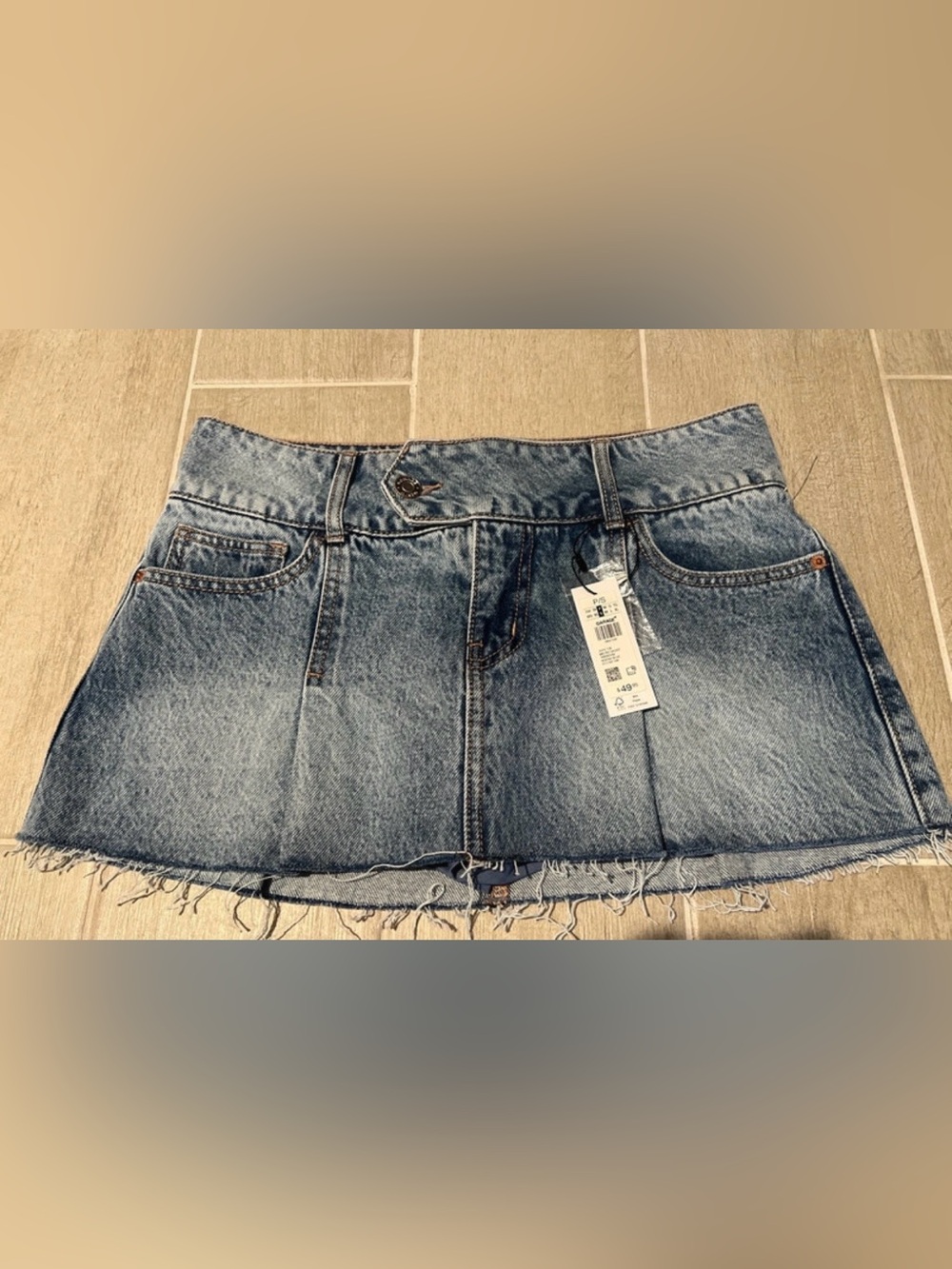 Garage Denim Skort